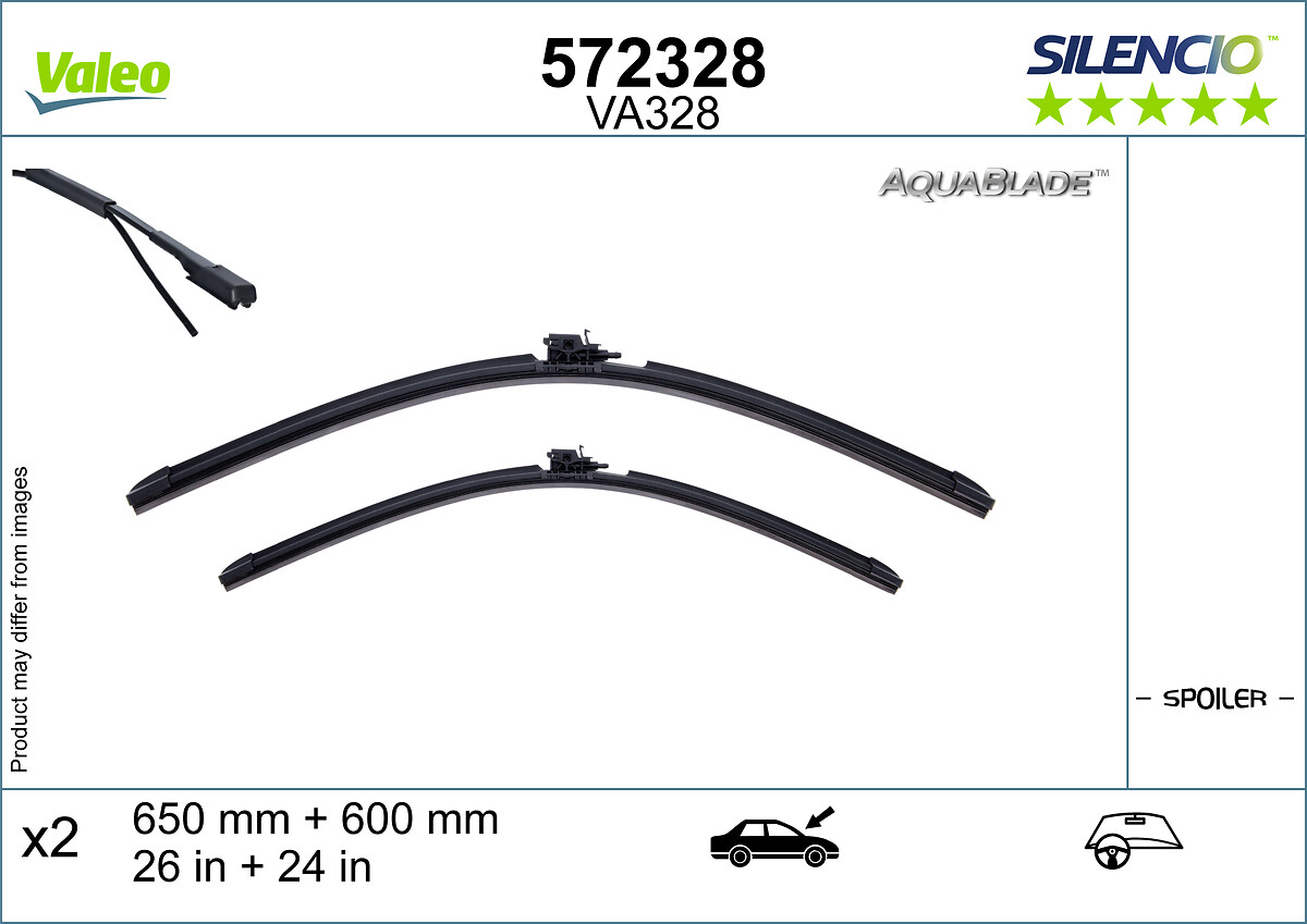 Spazzola tergi - 572328 VALEO